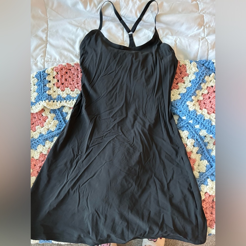 Outdoor Voices Exercise Dress - Black, XXS